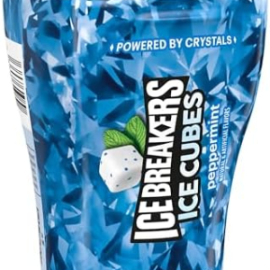 ICE BREAKERS ICE CUBES Peppermint Sugar Free Gum